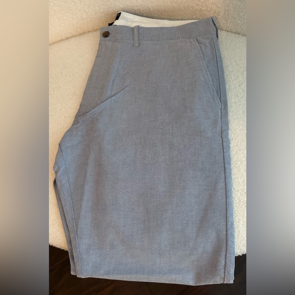 NWOT! J. Crew Factory Slim Fit Blue Chambray Mens Pants